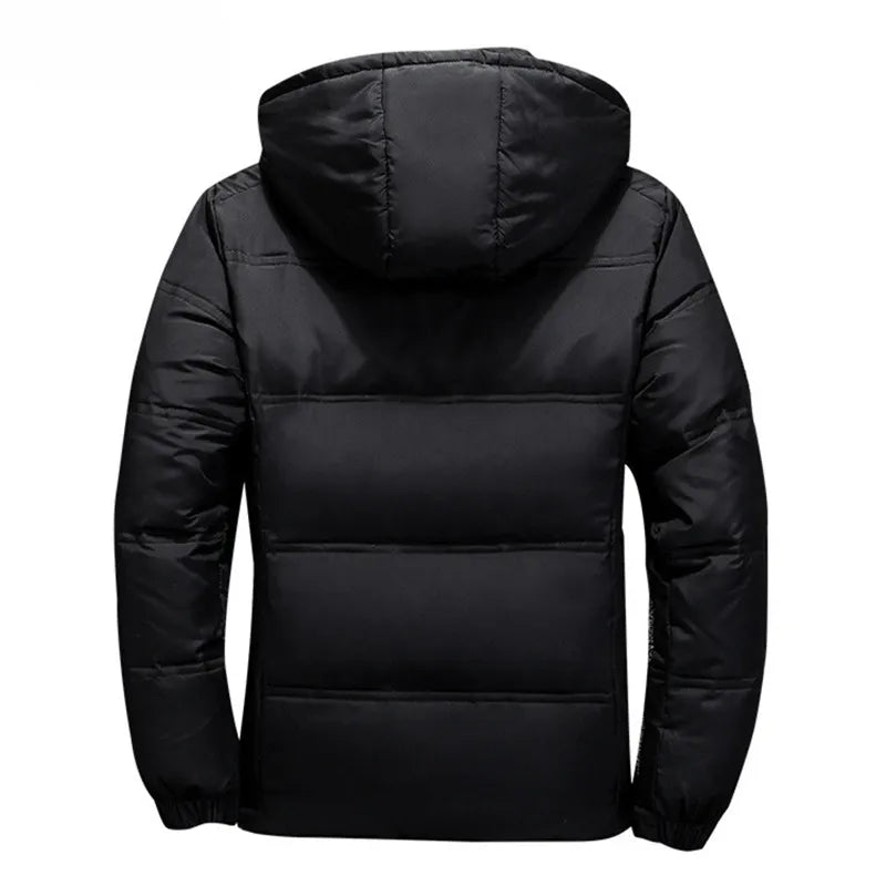 New Whitwn Coats Thick Duck Parka Mens Down Jackets Winter Outdoor Coat