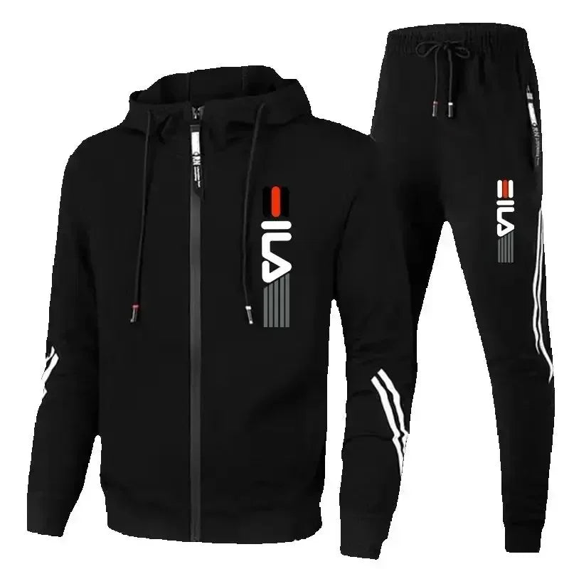 Men's Sportswear Set for Spring and Autumn 2026: Casual Sports Jacket + Sports Pants, Jogging Fashion and Stylish Sports Suit