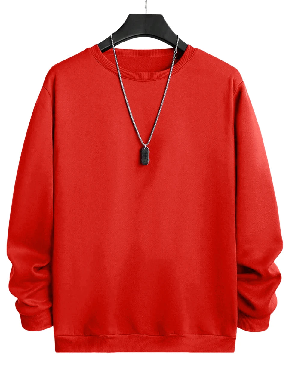 mn Winter Men Women Plush and Thick Versatile Top Sweatshirts Couple Pullover
