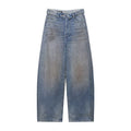 Women's New Jeans Spring 2026 Fashion Slim Elegant Women's Unique Hole Jeans Chic Spring Travel Street Youth High Waist Pants