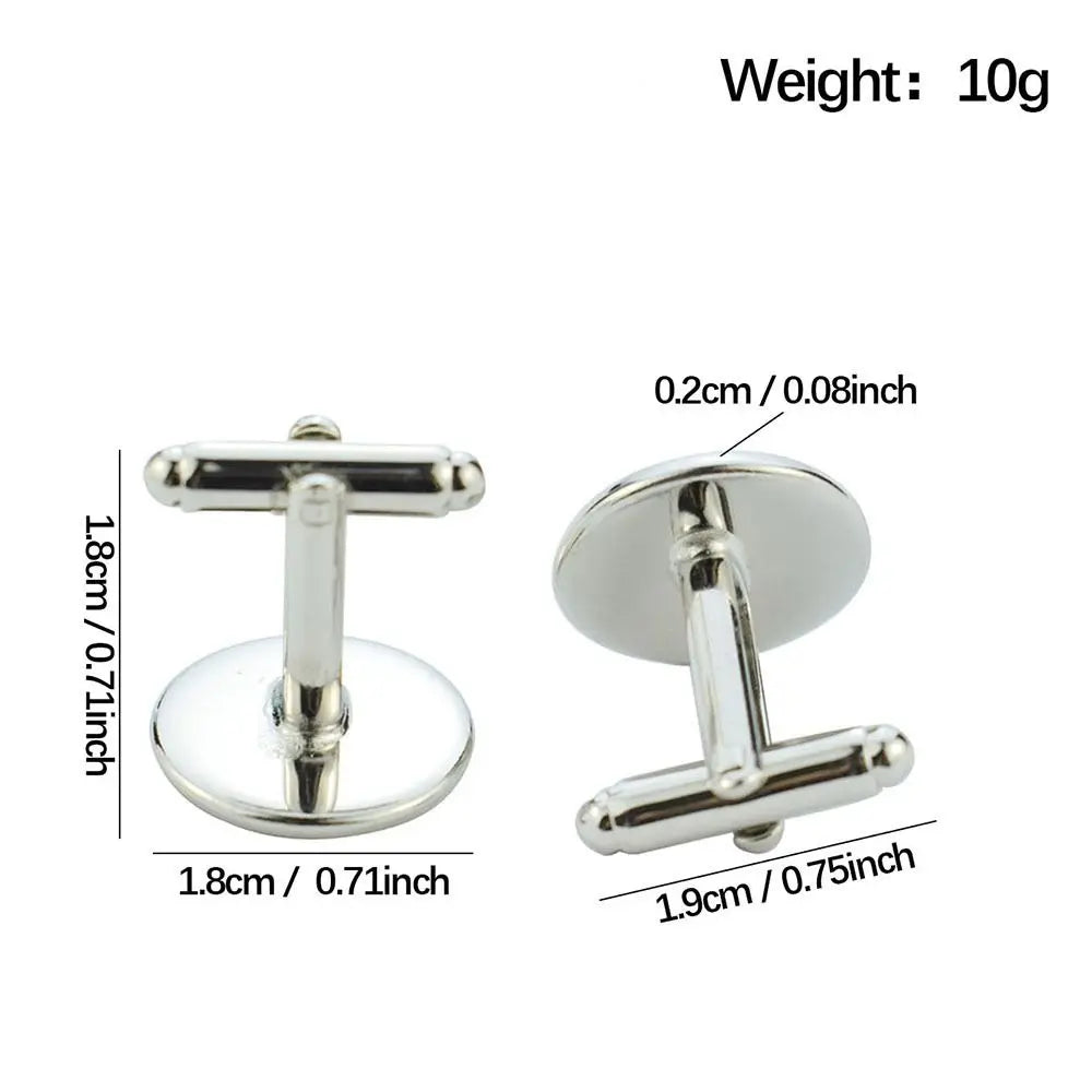 Clothing Accessories Alloy Glass Mandala Cufflinks Multicolor Flower Cufflinks for Mens Super Shinny Gift Men